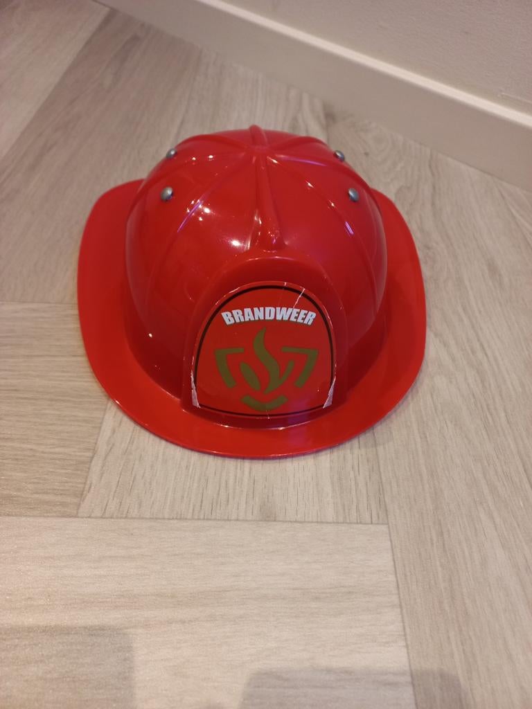Brandweerhelm kind, Ophalen of Verzenden, Zo goed als nieuw, Jongen of Meisje