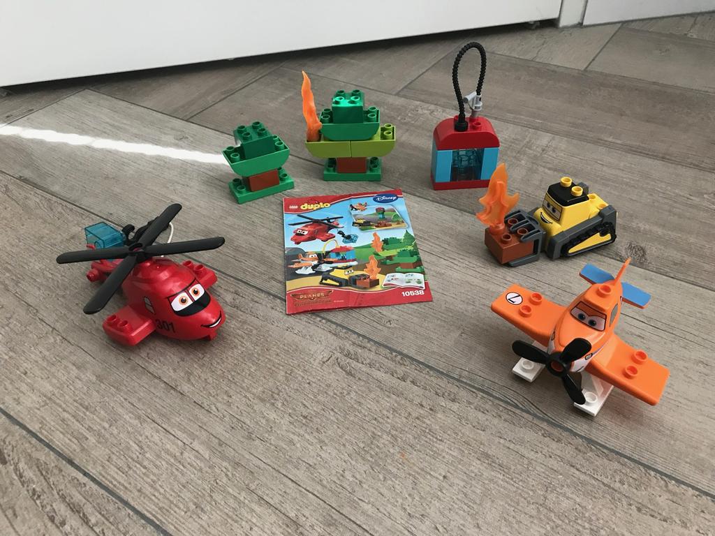 Lego Duplo Planes 10538, Ophalen of Verzenden, Gebruikt, Complete set, Duplo