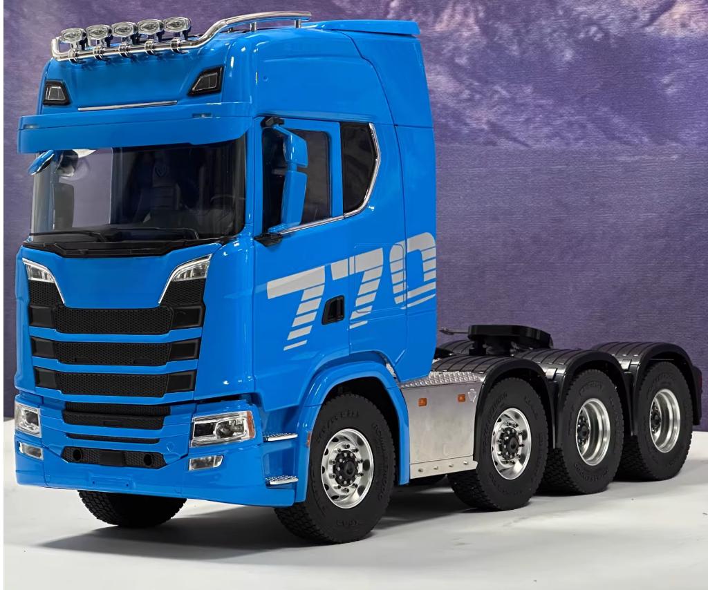 RC 1/14 RTR Scania Zwaar transport Truck Vrachtwagen Tamiya, Overige merken, Groter dan 1:32, Nieuw, Ophalen of Verzenden