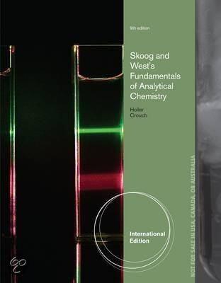 Fundamental of Analytical Chemnistry - Skoog and West, Ophalen of Verzenden, Beta, Zo goed als nieuw, WO
