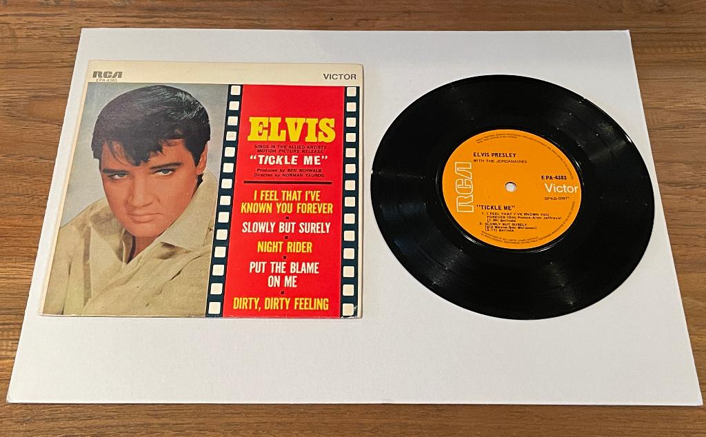 Elvis Presley - Tickle Me - Australia & New Zealand, Cd's en Dvd's, Verzenden, 7 inch, Zo goed als nieuw, Pop