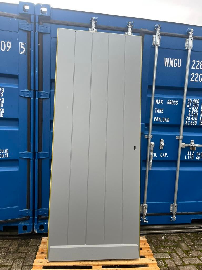 Nieuwe voordeur grijs 237x93 €400 incl, Ophalen, 80 tot 100 cm, Nieuw, Buitendeur