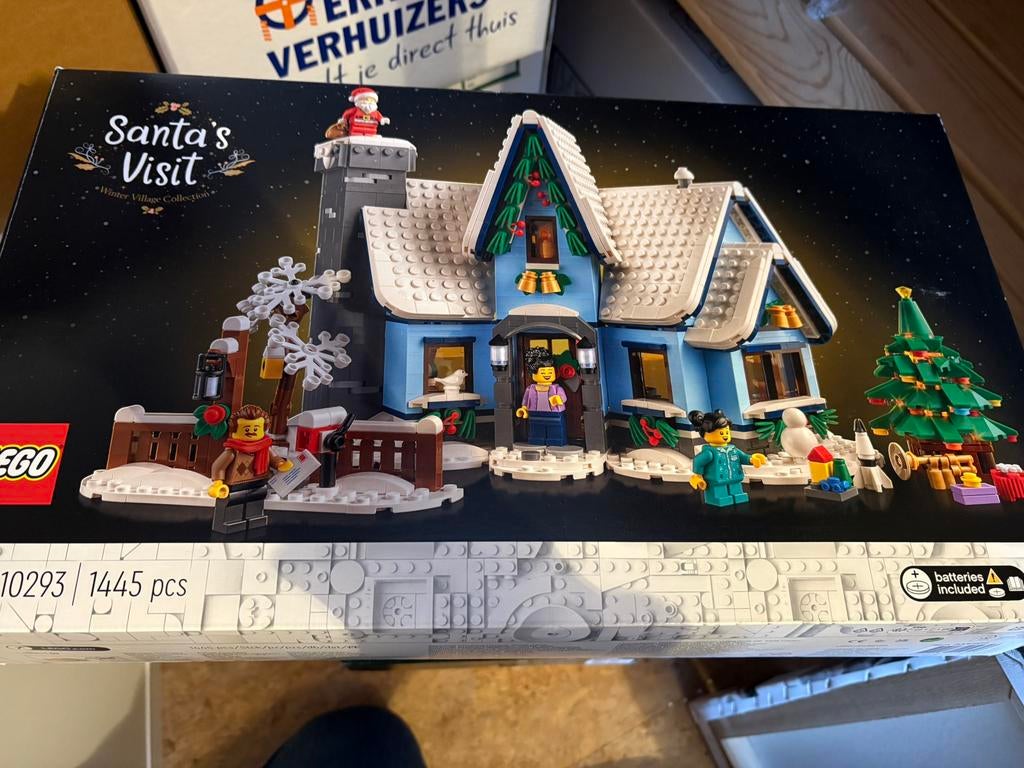 Lego kerstsets. O.a. set 10293, 10361 en 40573, Ophalen, Zo goed als nieuw