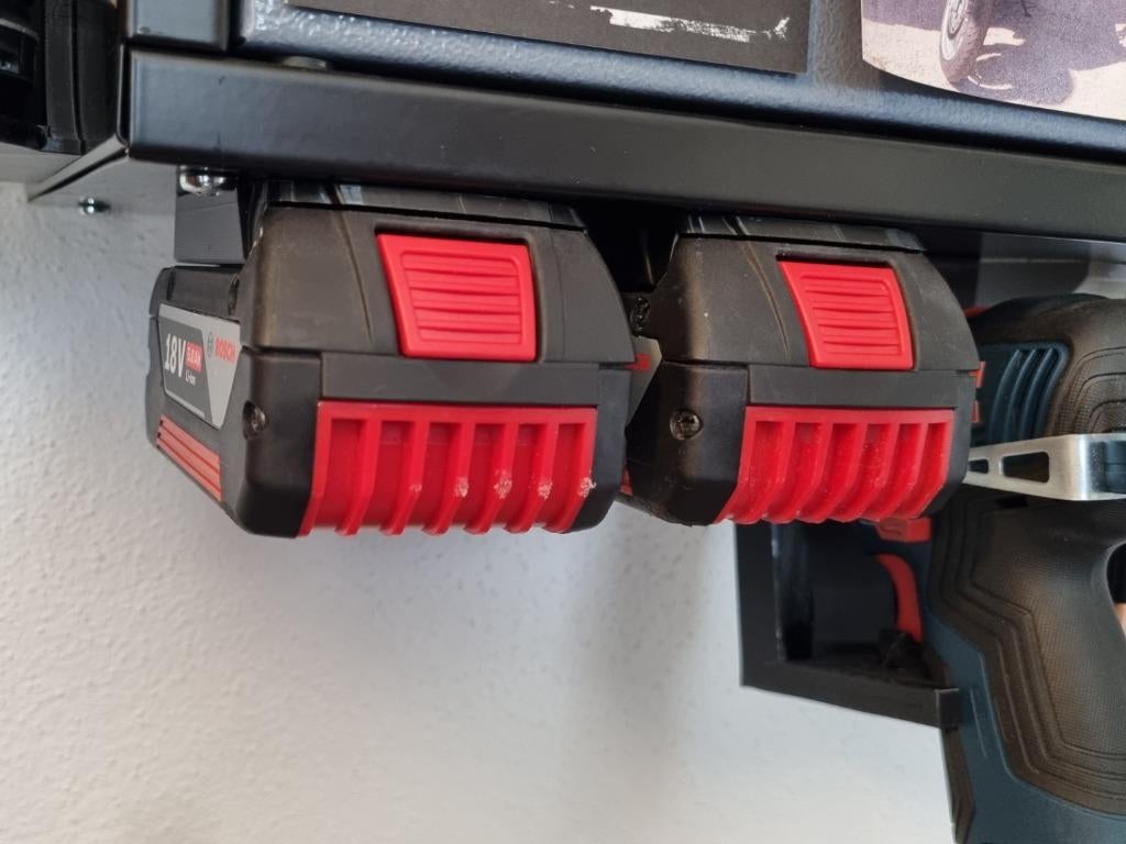 Bosch Pro Accu en Tool houder 18V, Doe-het-zelf en Verbouw, Nieuw, Ophalen of Verzenden, Info@nev3d.nl, NEV3D