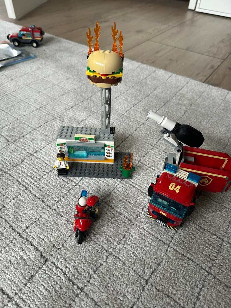 Lego city 60214, Ophalen of Verzenden, Zo goed als nieuw, Complete set, Lego