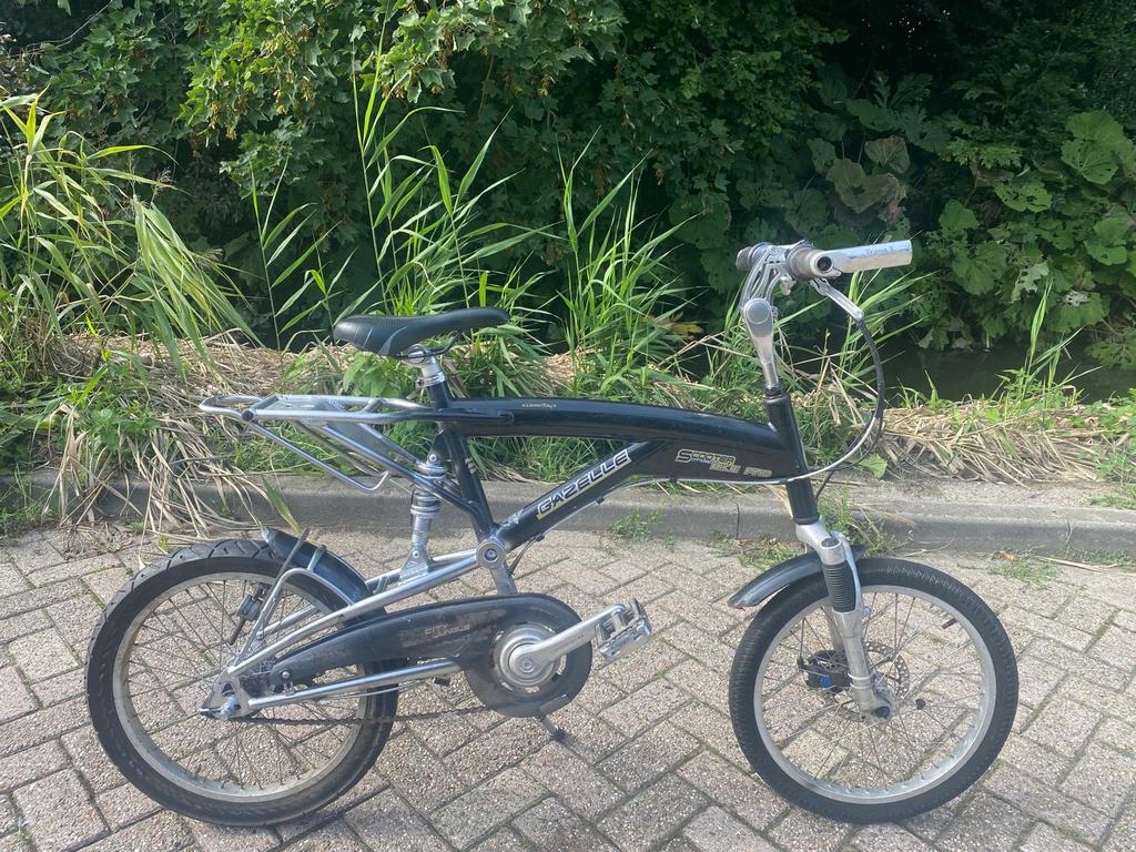 Gazelle scooter bike pro, Fietsen en Brommers, Fietsen | Vouwfietsen, Ophalen, Zo goed als nieuw, 20 inch of meer, Gazelle
