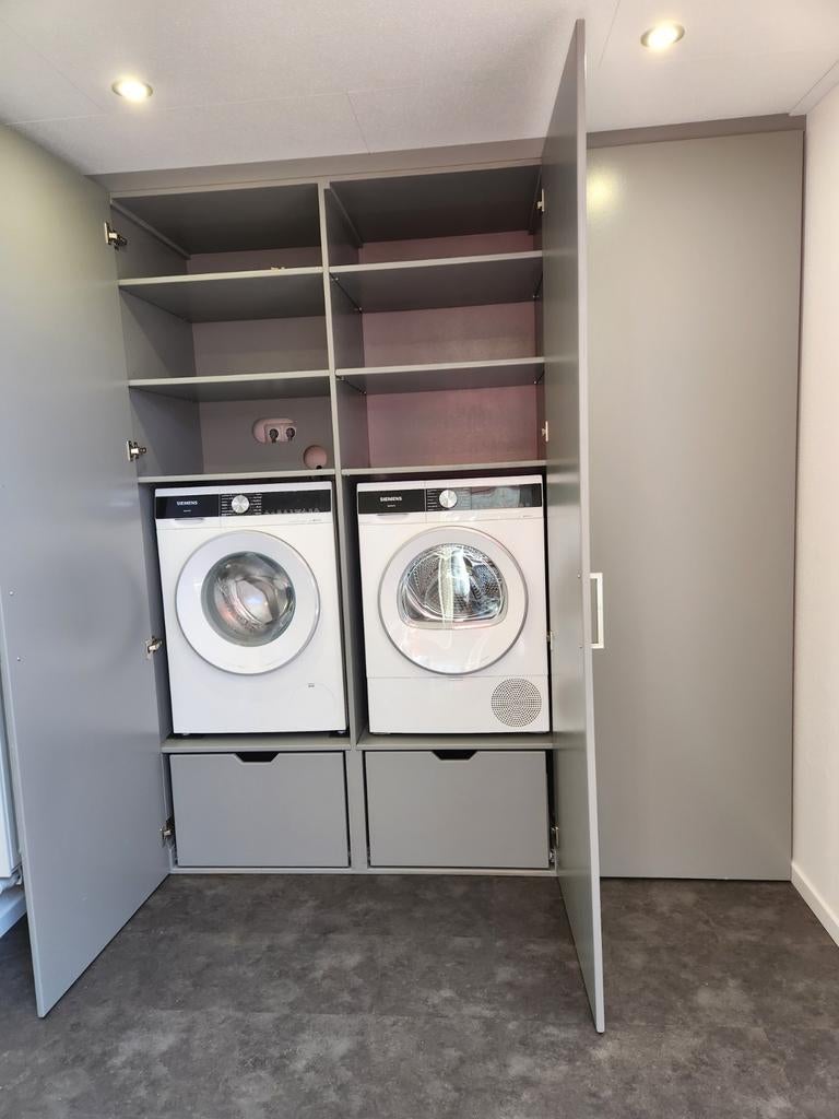 Foto 17 van Inbouw kast op maat Wasmachinekast ombouw