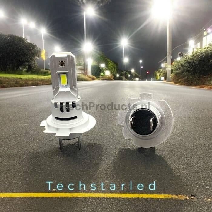 DE NIEUWE H7 TECHSTARLED TURBO COMPACT set van 2 stuks, Ophalen of Verzenden, Nieuw, Universele onderdelen