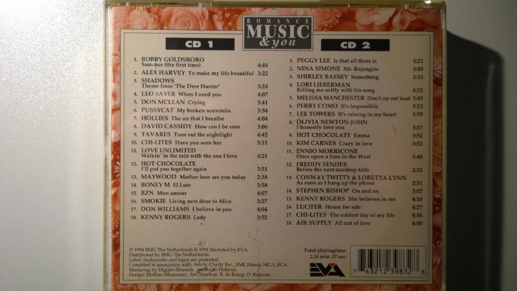 Romance Music & You Volume 5 (When I Need You), Ophalen of Verzenden, Zo goed als nieuw, Pop