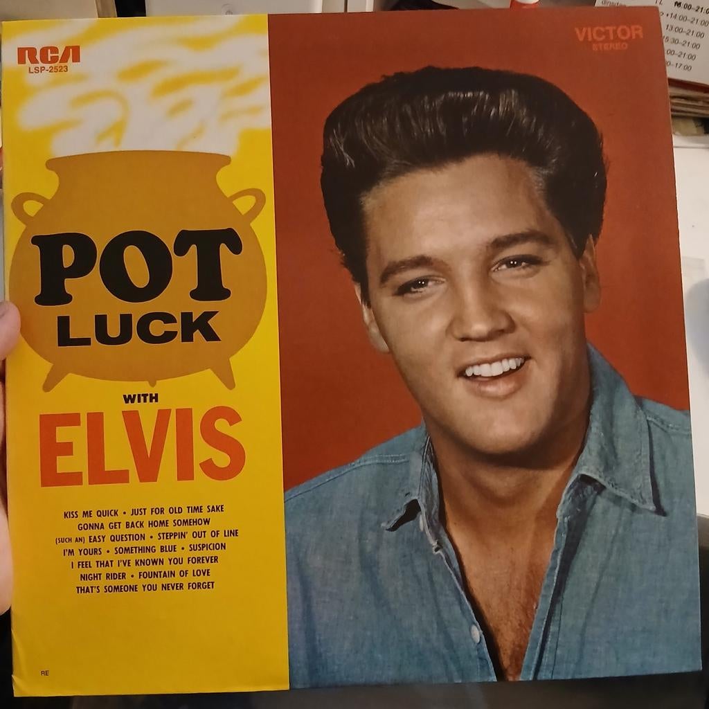Elvis Presley - Pot Luck - Vinyl LP USA, Cd's en Dvd's, Ophalen of Verzenden, Zo goed als nieuw, 12 inch