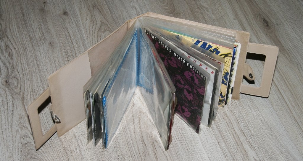 MAPJE MET 20 JAREN 80 SINGLES, Gebruikt, 7 inch, Pop, Overige typen