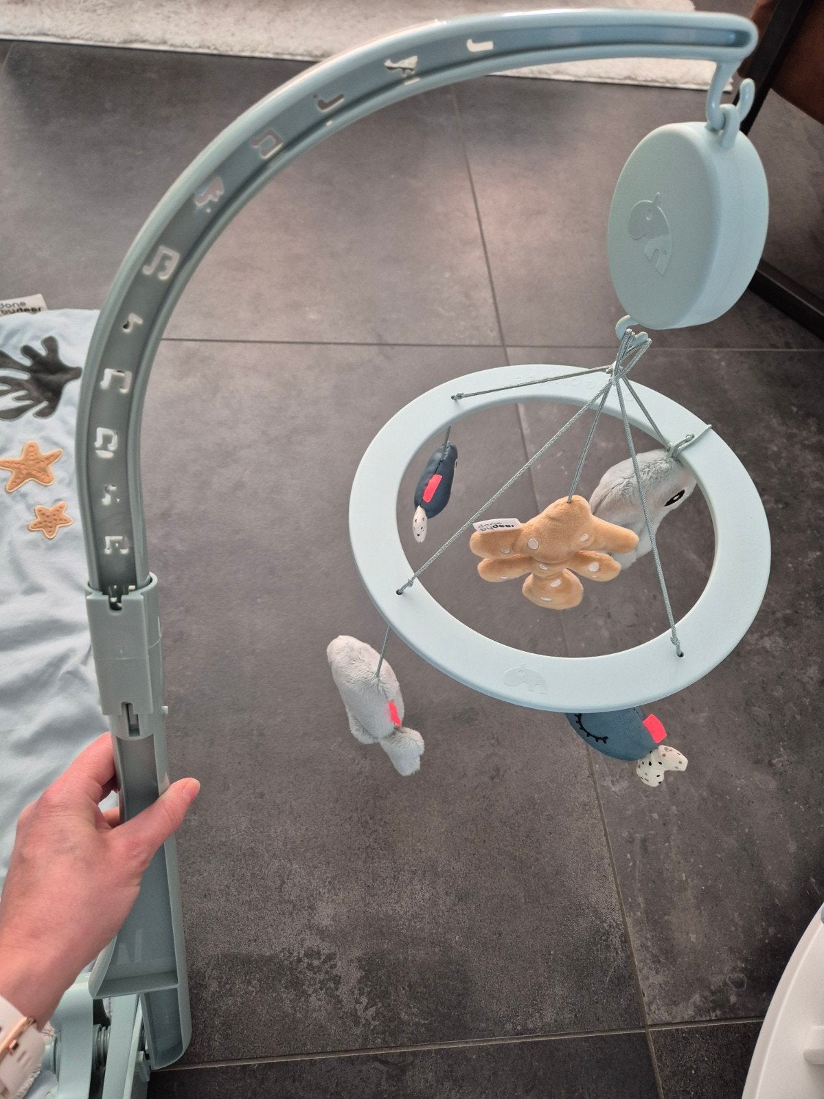 Babygym, speelkleed en boxmobiel van Done by Deer, Ophalen, Zo goed als nieuw, Babygym