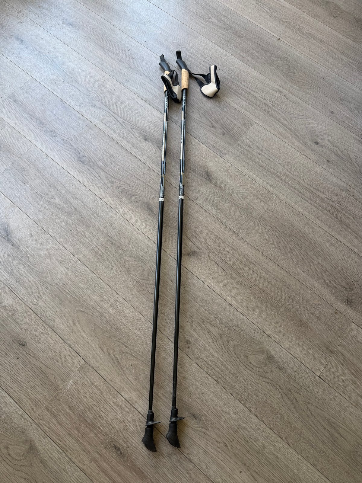 Exel Nordic Walking Stokken 125 en 135 cm, Ophalen of Verzenden, Gebruikt, Wandelstok