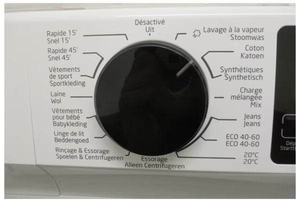 Koenic KWM 9116 A INV Wasmachine 9kg, 8 tot 10 kg, Ophalen, Zo goed als nieuw, 85 tot 90 cm