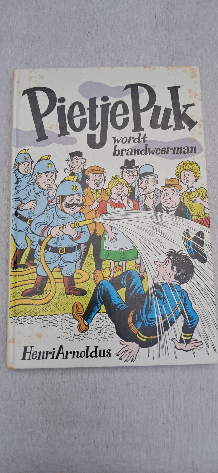 Pietje Puk wordt brandweerman - Henri Arnoldus (7e druk), Ophalen of Verzenden, Gelezen, Henri Arnoldus, Fictie algemeen