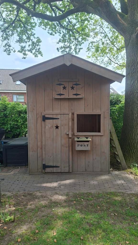 Houten speelhuis, Tuin en Terras, Ophalen