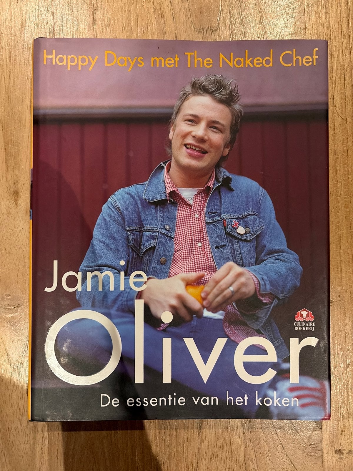 Jamie Oliver: Happy Days met The Naked Chef kookboek, Boeken, Ophalen of Verzenden, Zo goed als nieuw, Europa, Hoofdgerechten