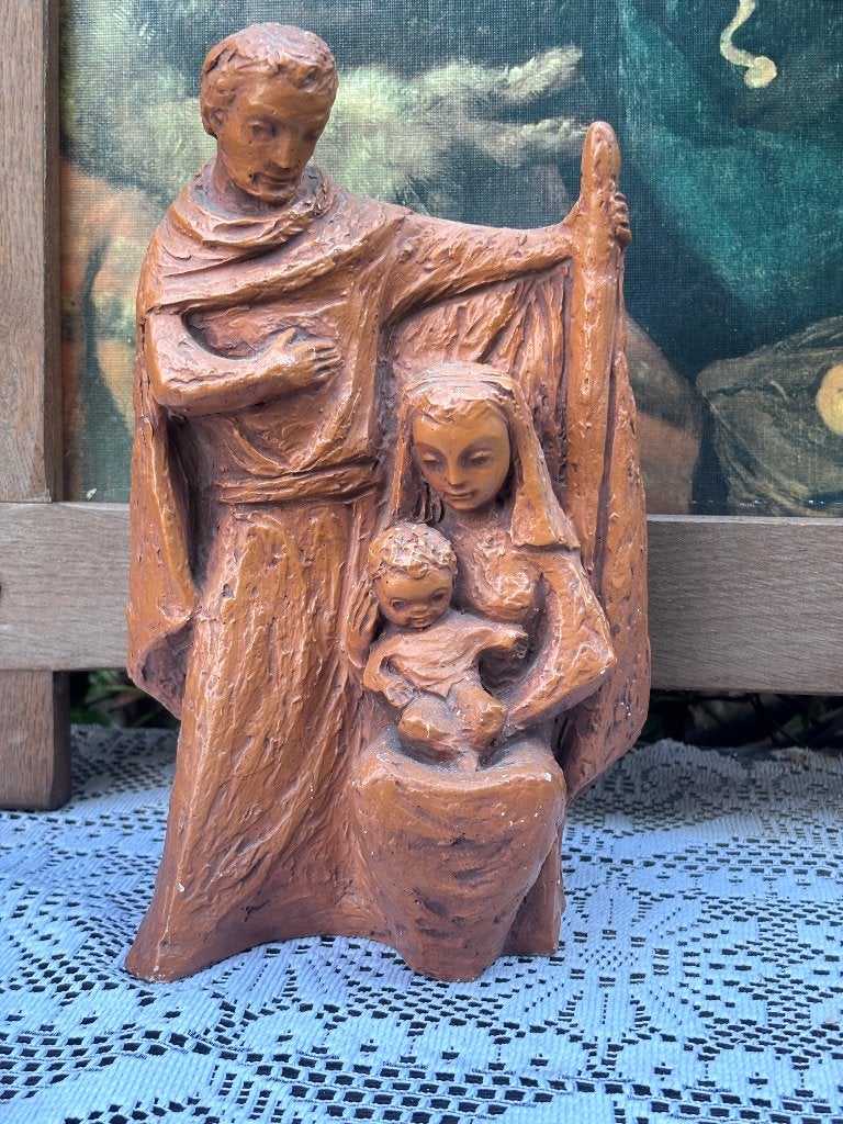 Vintage religieus beeld van Padua kindje Jezus religie, Ophalen of Verzenden