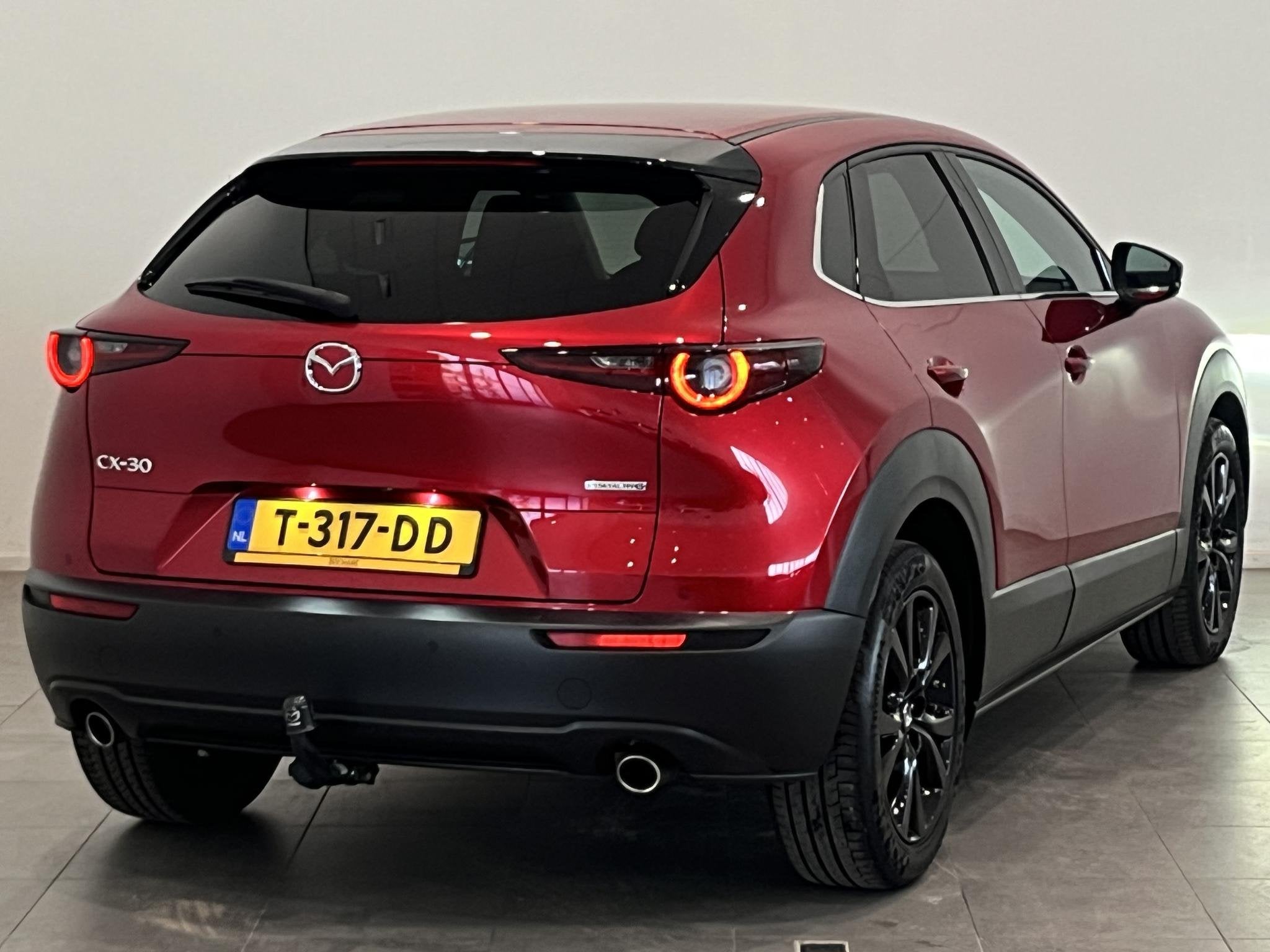 Mazda CX-30 2.0 e-SkyActiv-G M Hybrid Homura | Afneembare Tr, Auto's, 1998 cc, Stof, Gebruikt, 4 cilinders