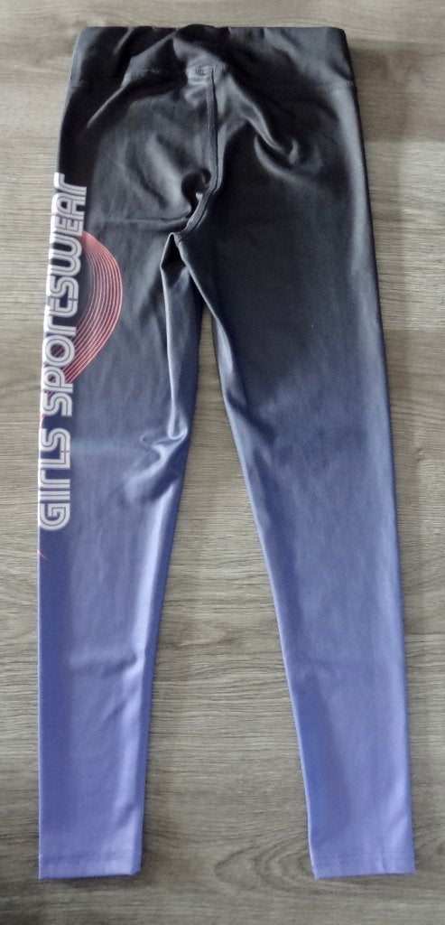 Osaga sport legging paars grijs maat 134 140, Meisje, Ophalen of Verzenden, Zo goed als nieuw, Sport- of Zwemkleding