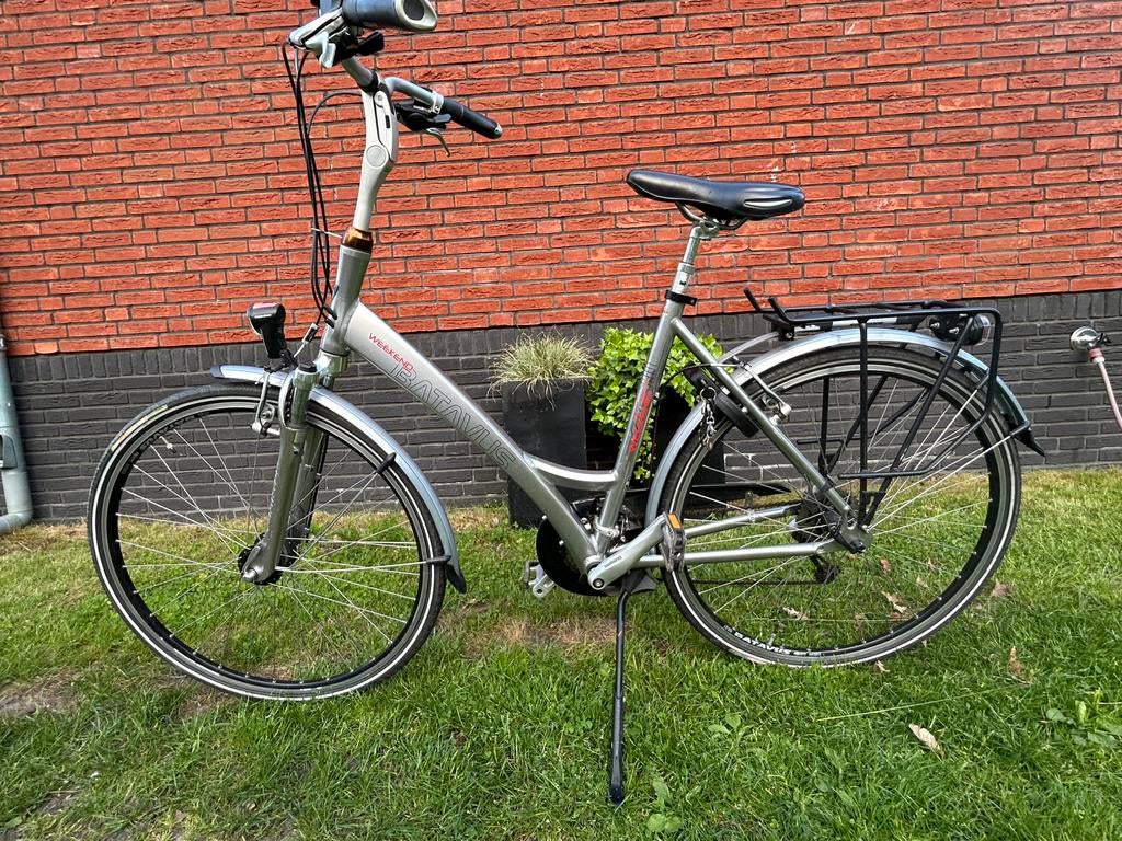 Damesfiets, Fietsen en Brommers, Ophalen, 53 tot 56 cm, Velgrem, Versnellingen