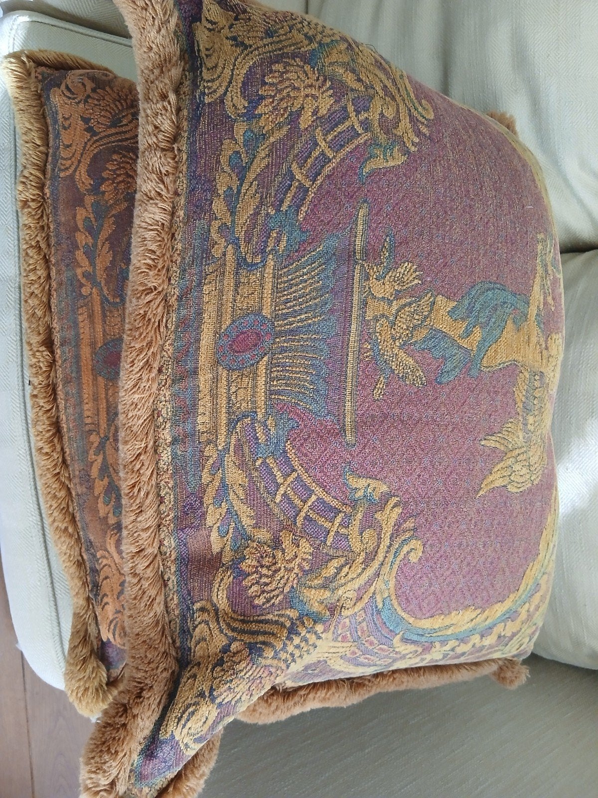 Decoratieve sierkussens met kwastjes, set van 2, Ophalen, Overige merken, Gebruikt, Meerkleurig