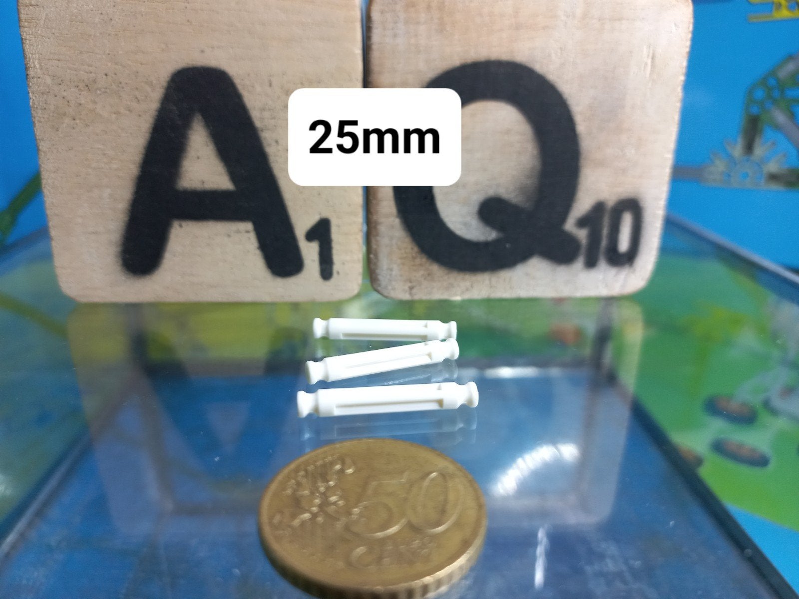 K'nex Micro onderdelen: 25mm rods (wit, nieuw) & standaard, Kinderen en Baby's, K'nex Industries, K'nex, Info@knex.com, Nieuw