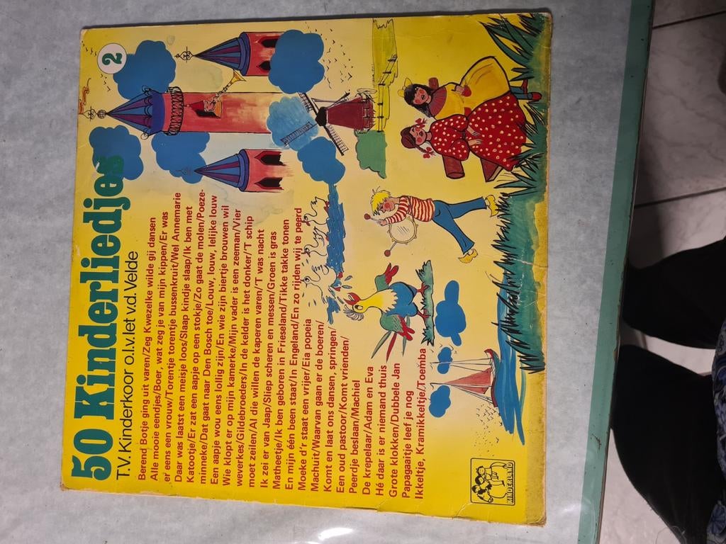 50 Kinderliedjes - T.V. Kinderkoor o.l.v. Veld, Ophalen, Gebruikt, Muziek, 6 tot 9 jaar