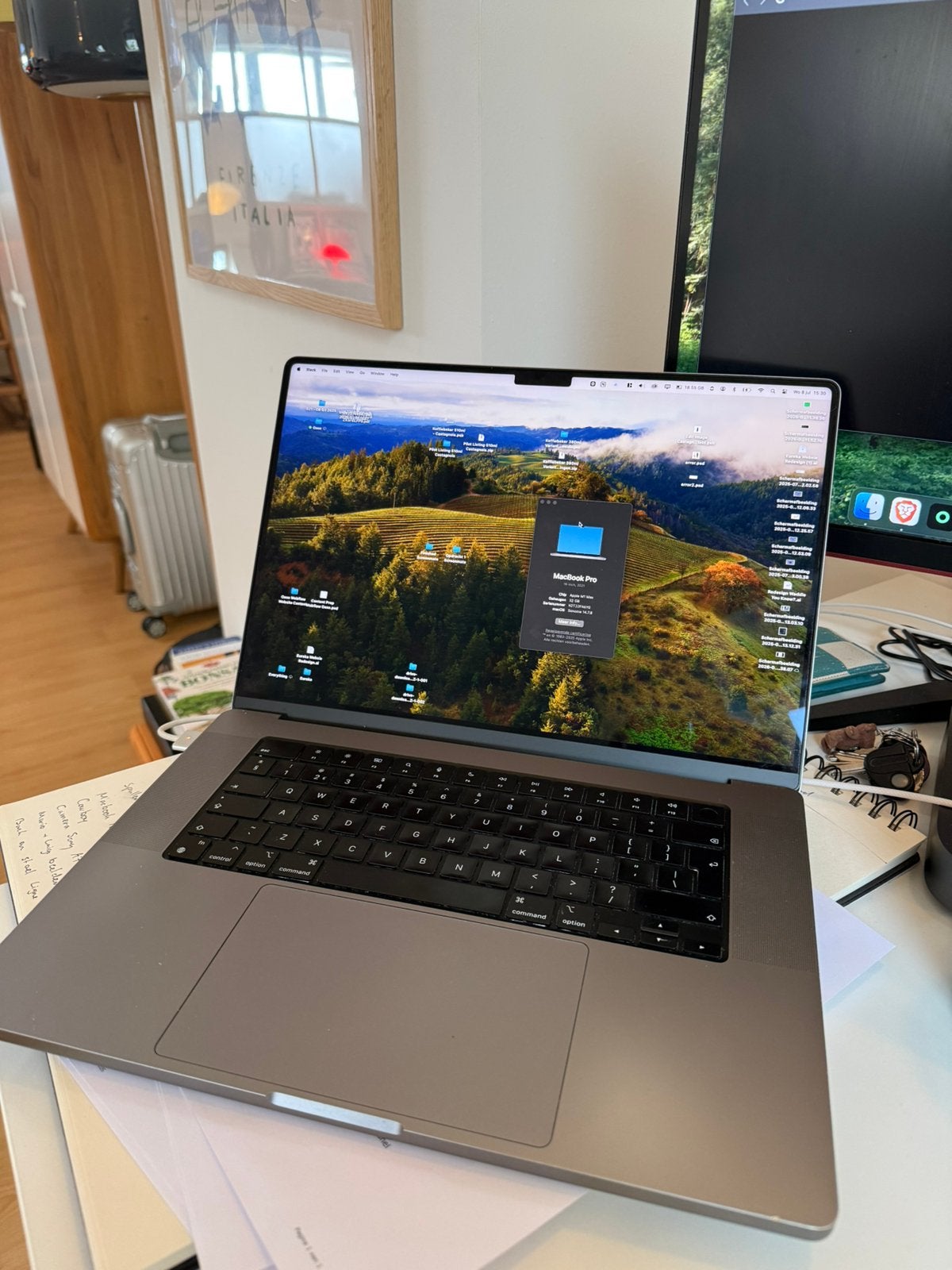MacBook Pro 16’ 2021 M1 Max 32GB RAM 1TB Apple, Zo goed als nieuw, 16 inch, 4 Ghz of meer, Ophalen