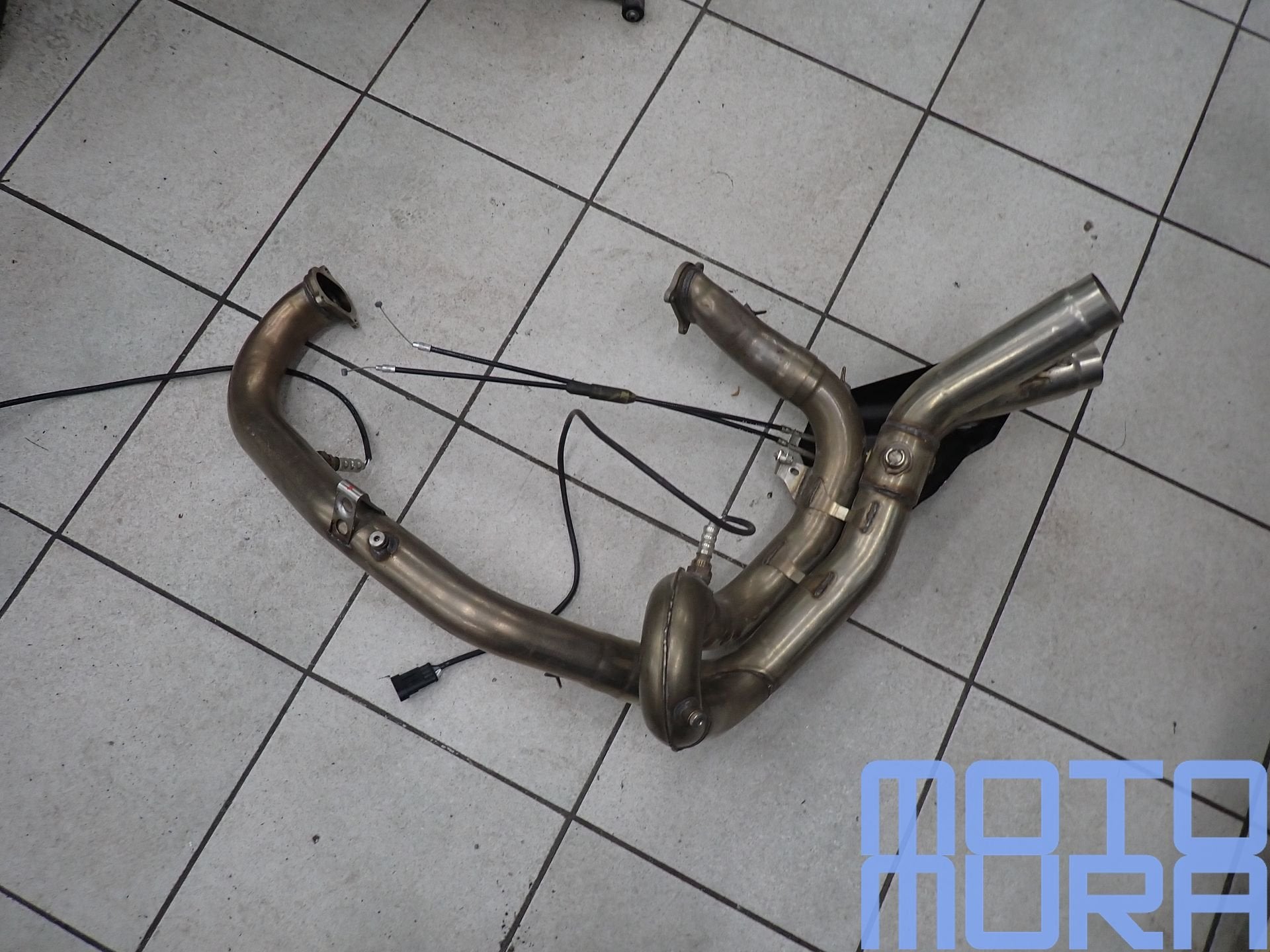 Ducati 848 1098 1198 2007 - 2013 uitlaat bocht uitlaatbochte, Motoren, Onderdelen | Ducati, Gebruikt, -, -, Ophalen of Verzenden