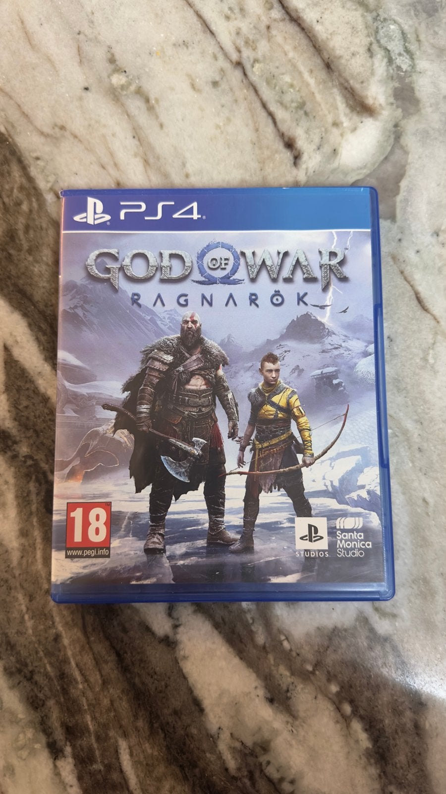 God of War Ragnarök PS4 - Zo goed als nieuw, Spelcomputers en Games, Avontuur en Actie, Vanaf 18 jaar, 1 speler, Ophalen of Verzenden