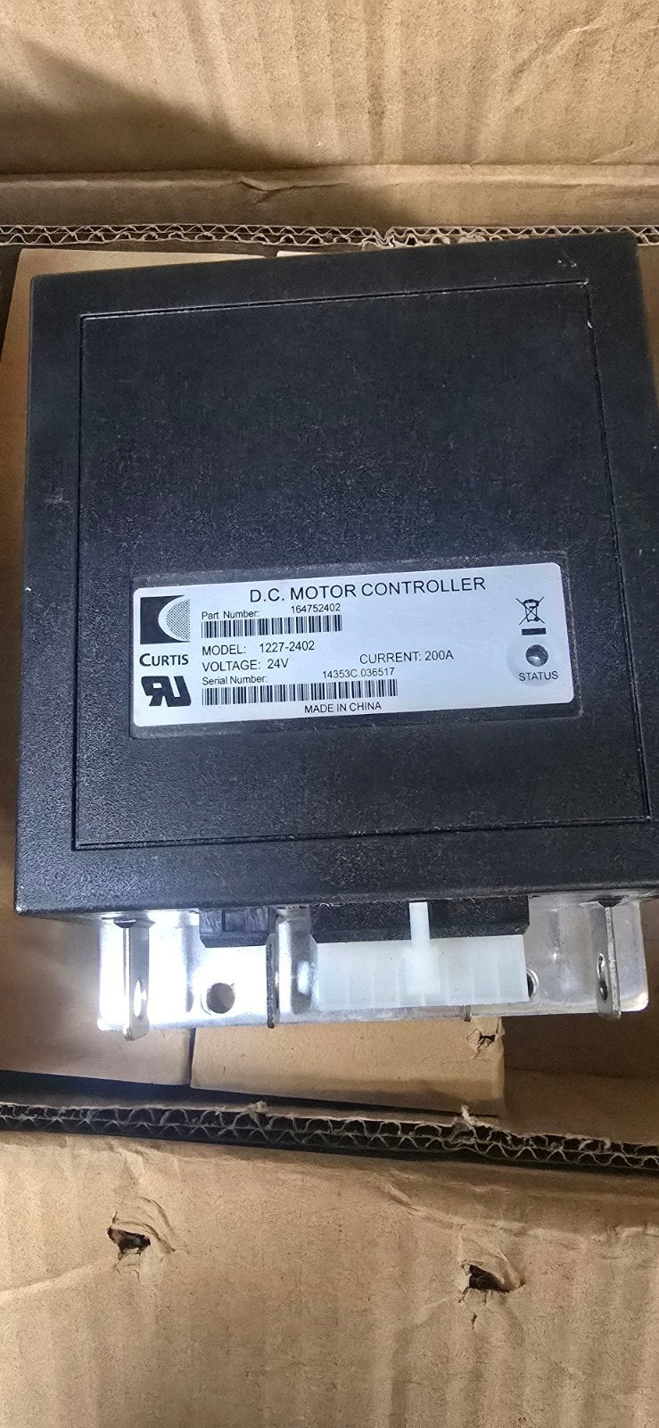 Curtis Motorregelaar 1227-2402, 24V 200A DC, Ophalen of Verzenden