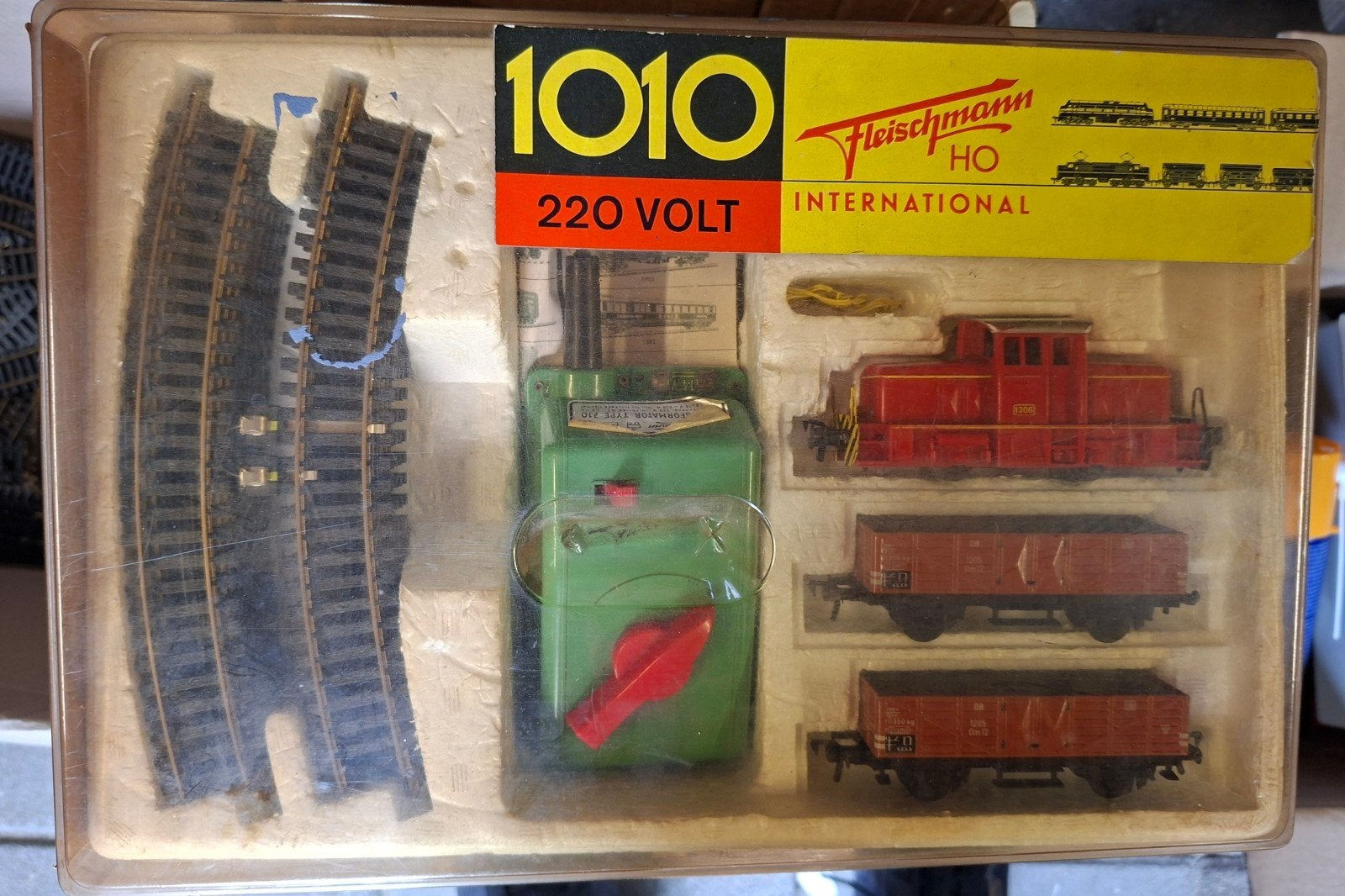 Fleischmann startset 1010, Hobby en Vrije tijd, Modeltreinen | H0, Gelijkstroom, Fleischmann, Ophalen of Verzenden, Gebruikt