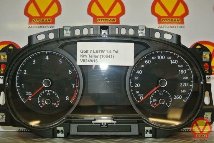 vw golf 7 1.4tsi cockpit kilometerteller tachoklok 5g1920740