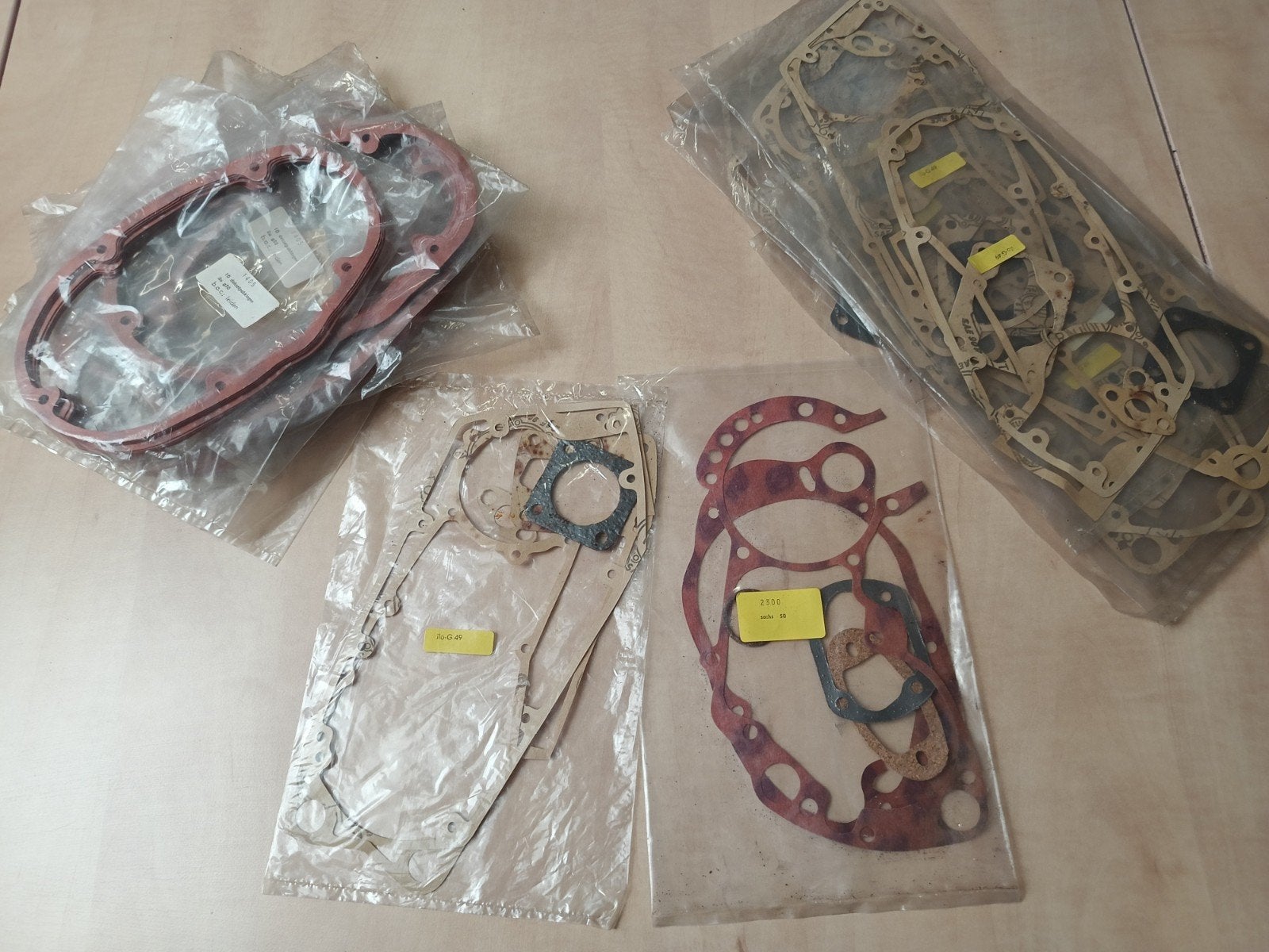 Pakkingsets voor Sachs 50 en ILO-G 49/G 50 motoren, Ophalen of Verzenden, Nieuw, Overige typen, Sachs, ILO