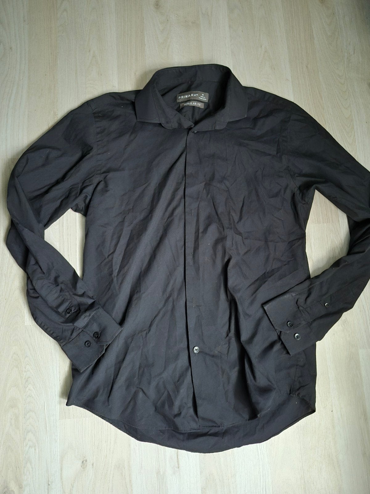 Zwart overhemd maat M, Kleding | Heren, Ophalen of Verzenden