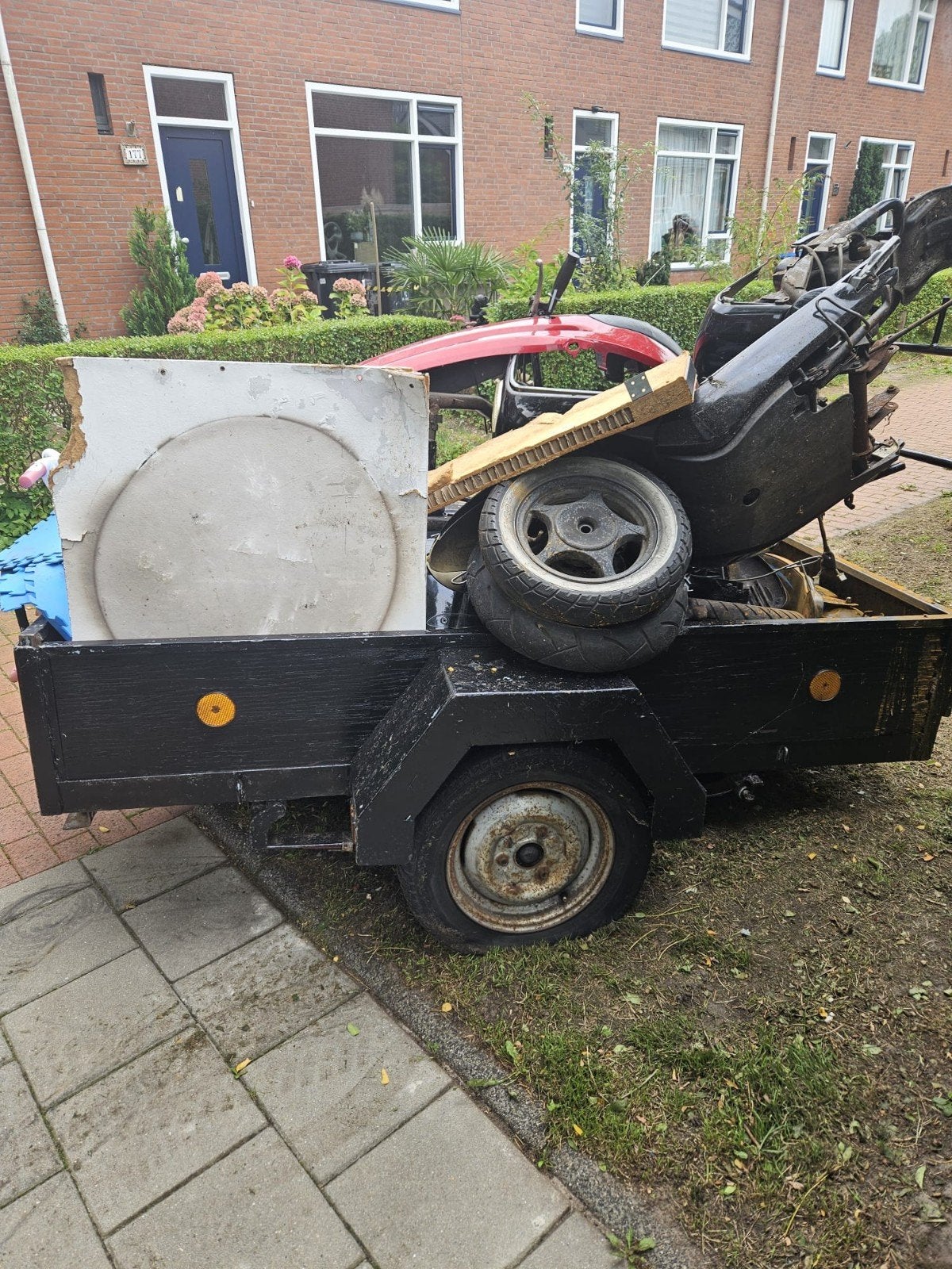 gratis oud ijzer en beetje afval, Ophalen, Gebruikt