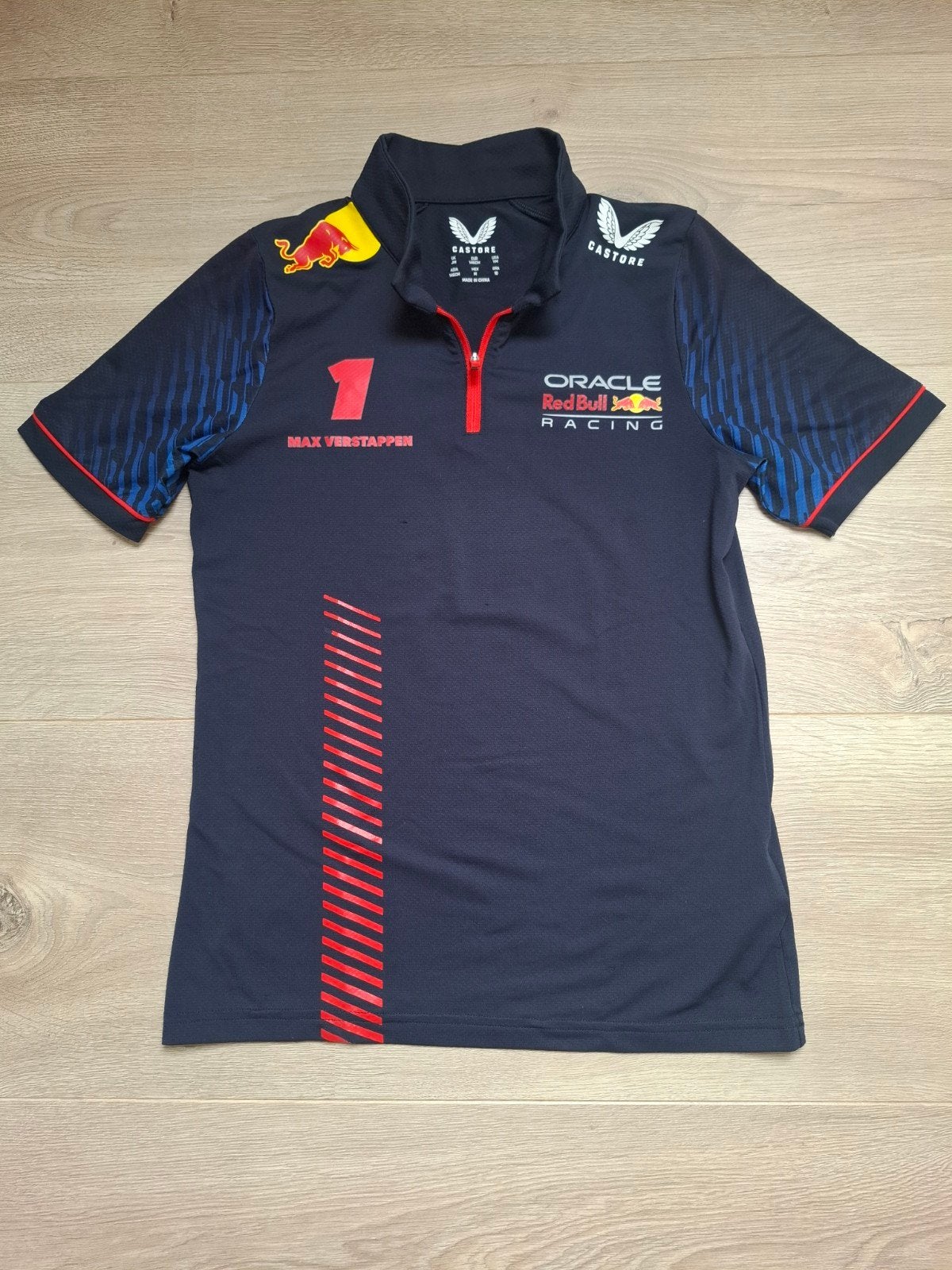 Castore red bull oracle racing shirt mt 146, Kinderen en Baby's, Castore, Ophalen of Verzenden, Zo goed als nieuw, Shirt of Longsleeve