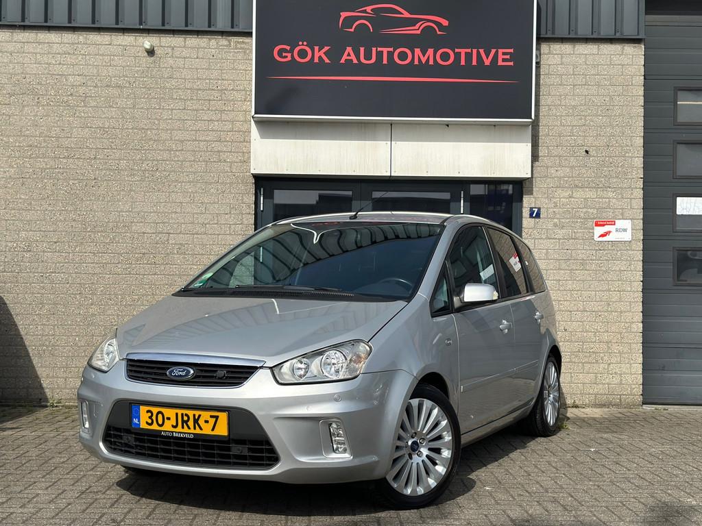 Ford C-Max 1.8-16V Titanium Flexifuel / PDC/ Navi / Clima /, Voorwielaandrijving, Parkeersensor, Gebruikt, Zwart