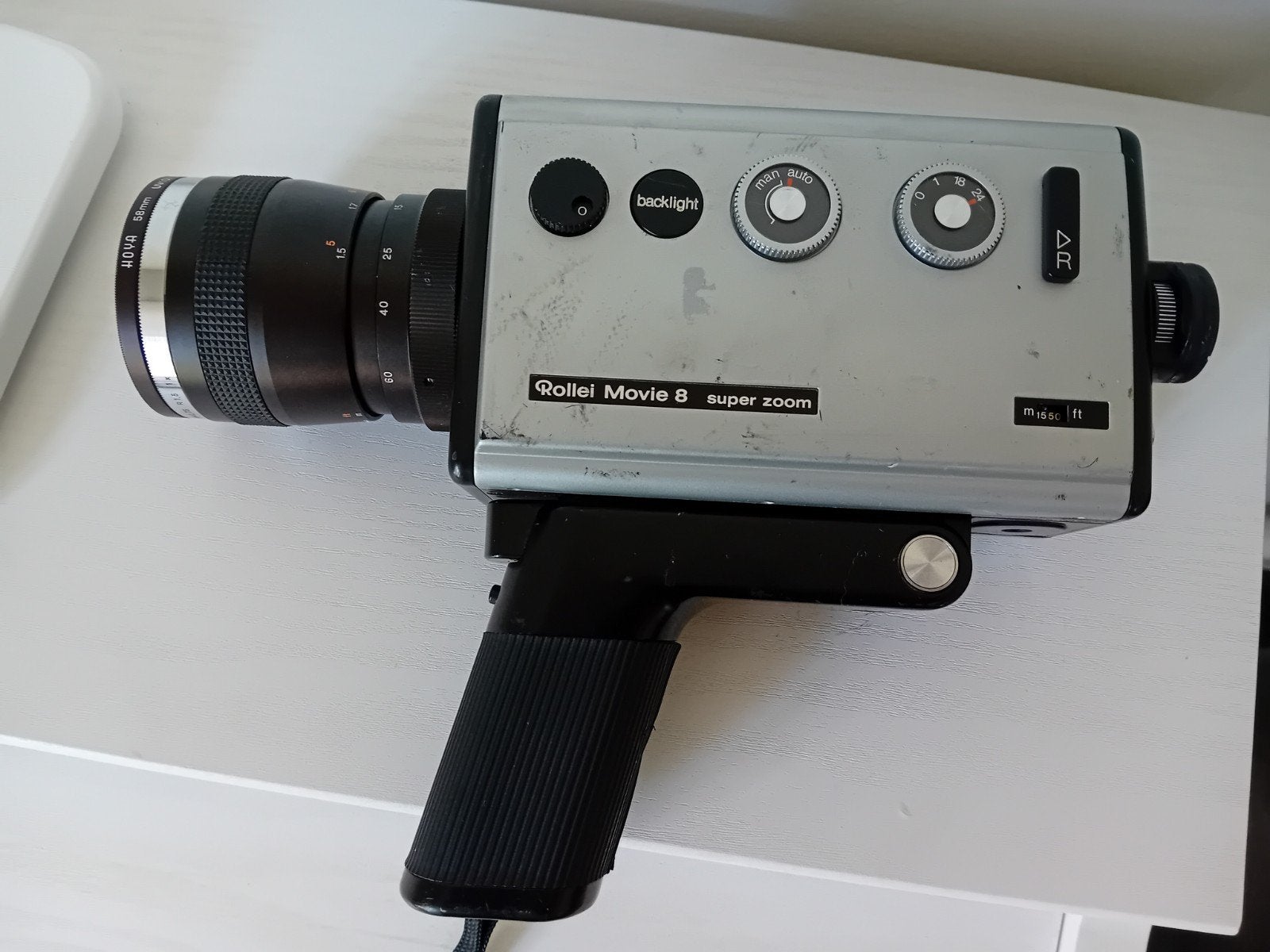 Rollei Movie 8 Super Zoom Camera - Getest en Werkend, Ophalen of Verzenden, 8mm, Camera