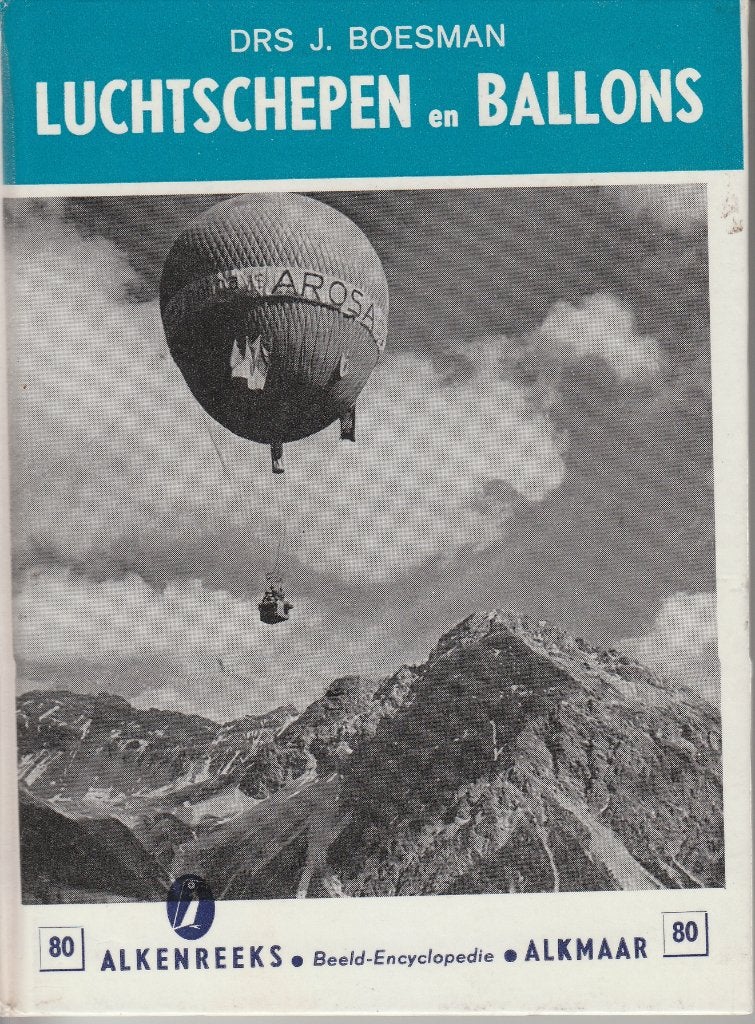 Luchtschepen en Ballons Alken Beeld-Encyclopedie nummer 80, Ophalen of Verzenden, Gebruikt, Schaalmodel