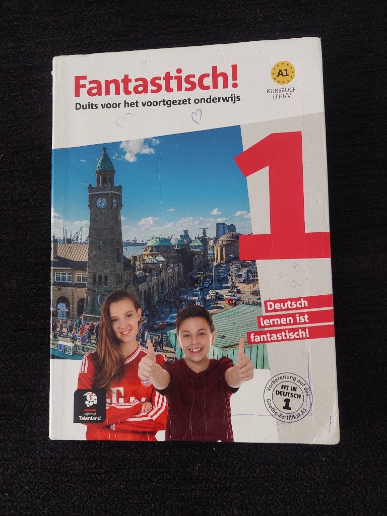 Fantastisch kursbuch A1, Duits, Boeken, Verzenden, Zo goed als nieuw, Overige niveaus, Duits