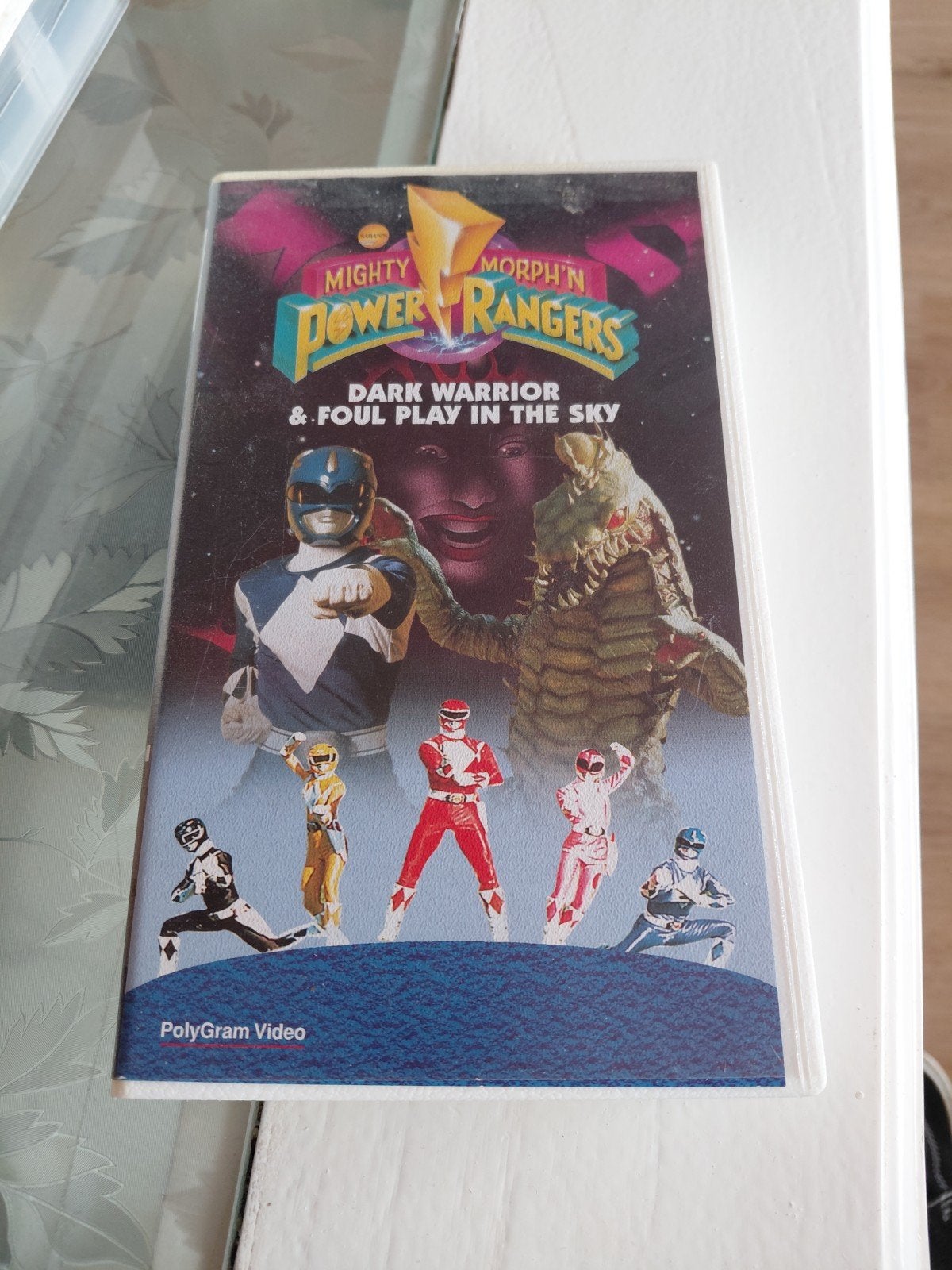 ZELDZAAM! Mighty Morphin Power Rangers VHS (Volume 7), Cd's en Dvd's, Gebruikt, Alle leeftijden, Ophalen of Verzenden, Kinderprogramma of -film