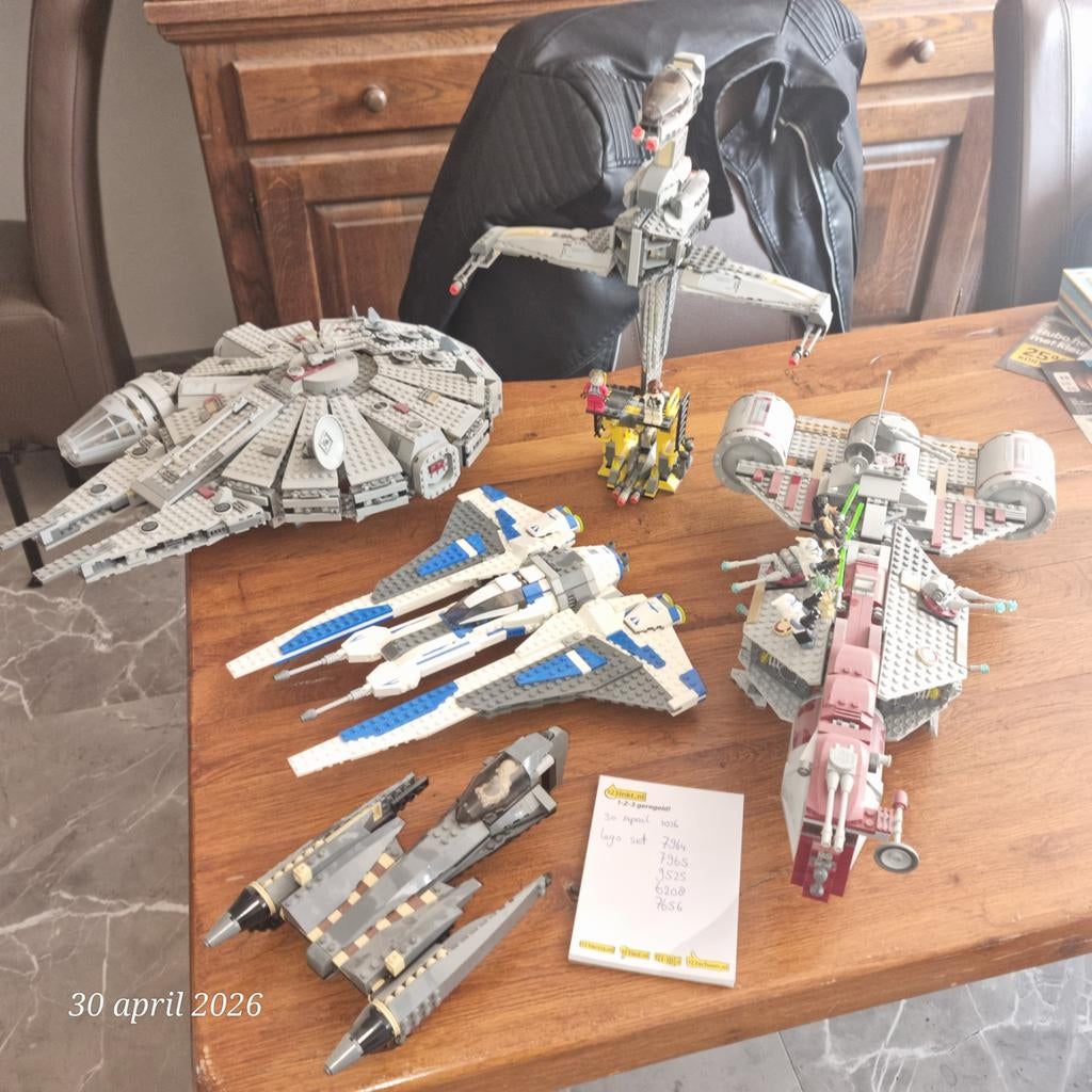 Diverse LEGO Star Wars sets (7964, 7965, 9525, 6208, 7656), Ophalen of Verzenden