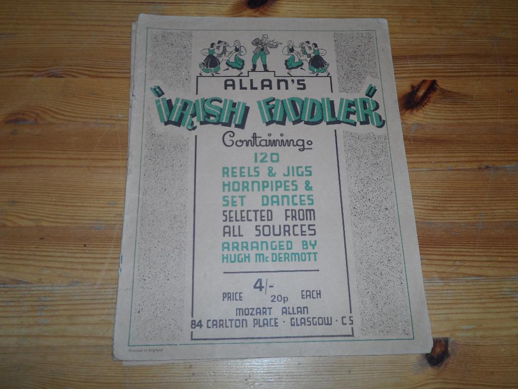 Allan's Irish Fiddler, Gebruikt, Ophalen of Verzenden, Viool of Altviool, Artiest of Componist