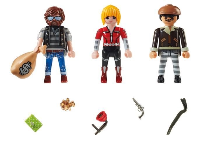 70670 thief figure set / drie dieven, boeven / inbrekers, Ophalen of Verzenden, Nieuw, Complete set
