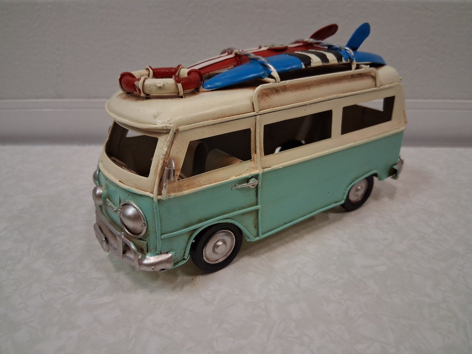 Camper-bus, metalen decoratie, Ophalen of Verzenden, Nieuw, Bus of Vrachtwagen