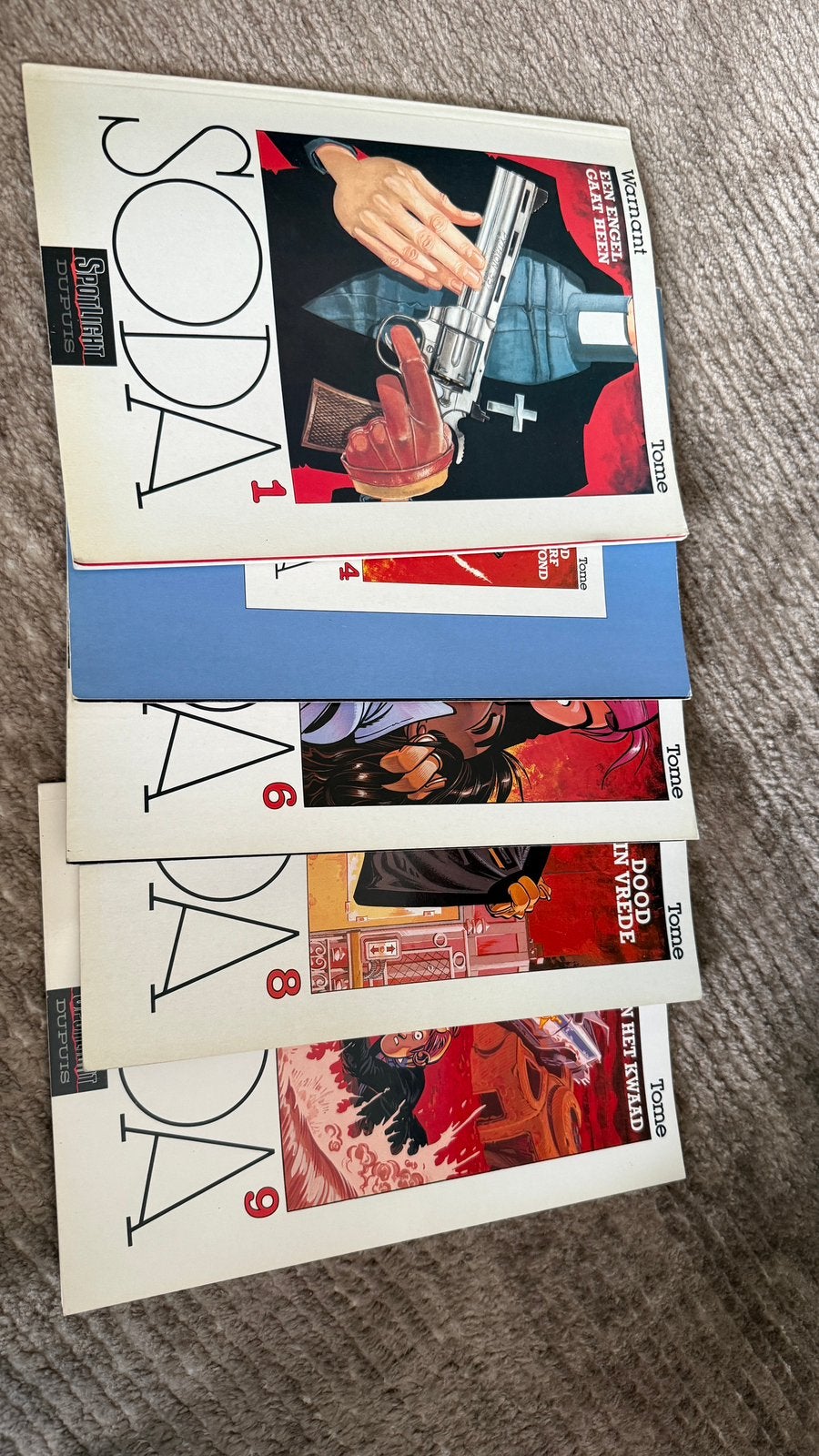 Soda stripboeken, Boeken, Stripboeken, Gelezen, Meerdere stripboeken, Ophalen of Verzenden