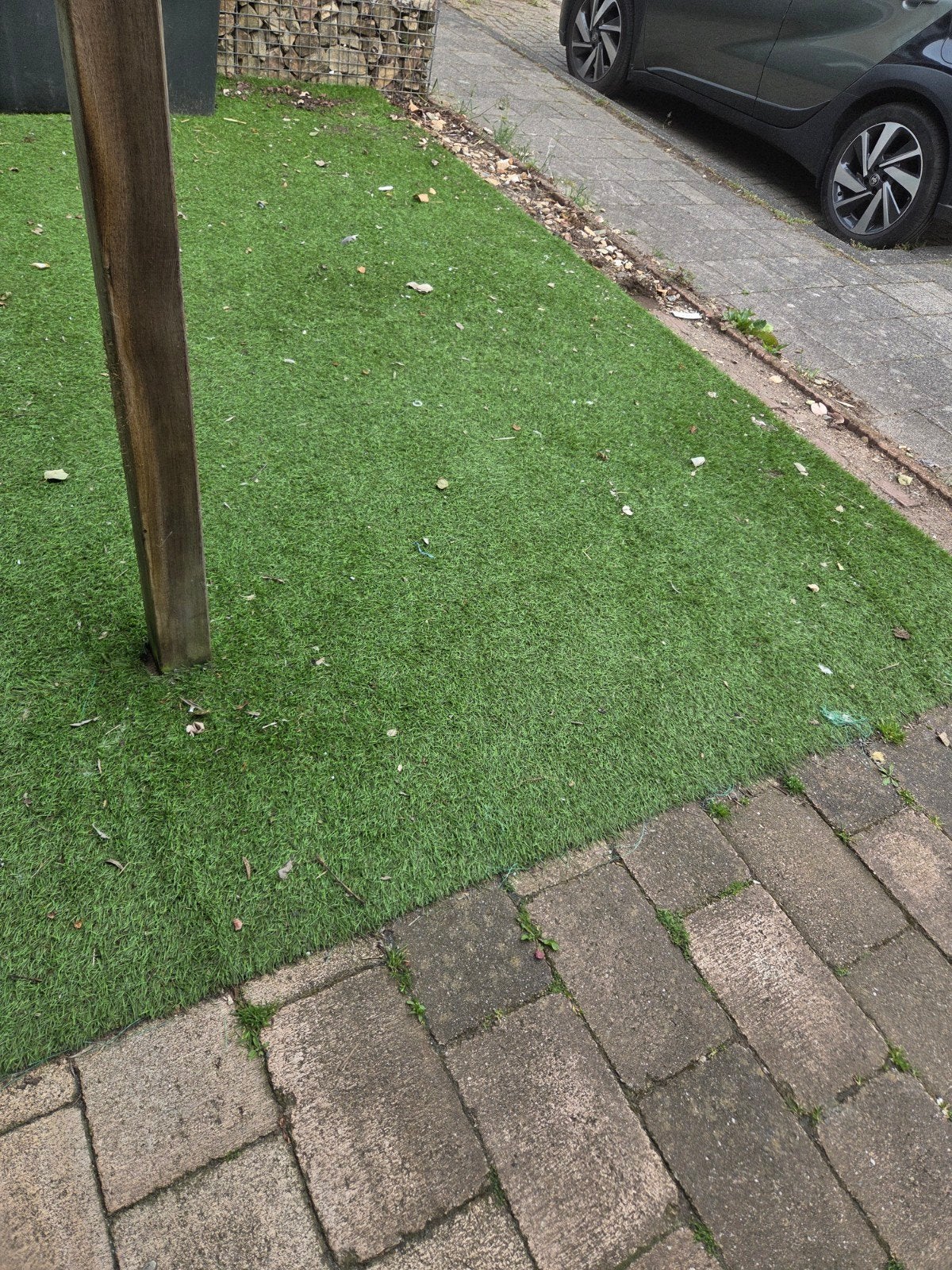 Gebruikt kunstgras 3x4 meter - Mooi tapijt voor buiten, Ophalen of Verzenden, Gebruikt, 10 tot 20 m², Kunstgras