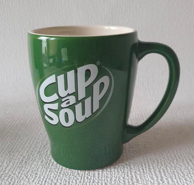 GEZOCHT; cup a soup mok met naam ‘Marieke’, Huis en Inrichting, Keuken | Servies, Ophalen of Verzenden, Zo goed als nieuw, Overige stijlen